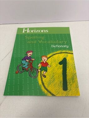 Horizons Spelling & Vocabulary Set Grade 1 Dictionary